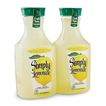 Simply Lemonade Twin Pack, 2 Bottles, 52 fl oz Each