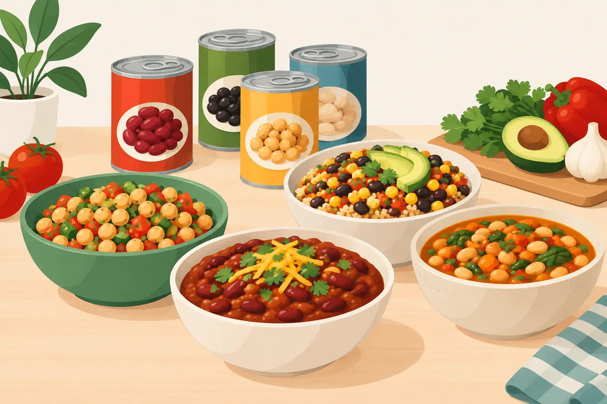 12 Canned Bean Recipes for Fast Pantry Meals