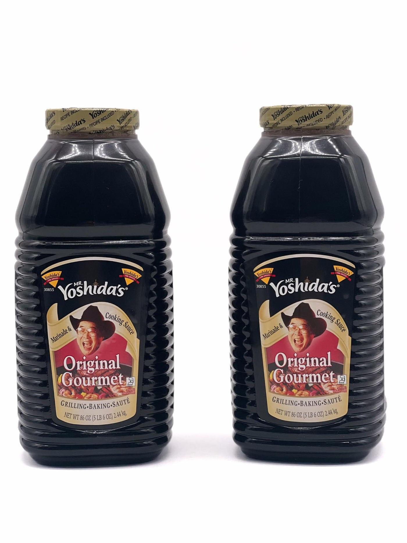 Mr. Yoshida’s Original Japanese Barbecue Gourmet Marinade & Cooking Sauce, Sweet Teriyaki-Style BBQ, 86 oz Bottles (Pack of 2)