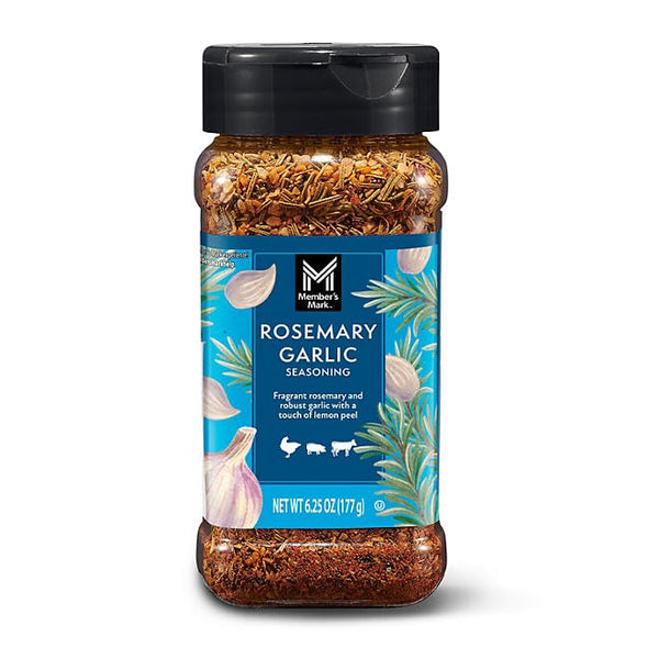 Member’s Mark Rosemary Garlic Seasoning, Savory Herb & Garlic Blend, 6.25 oz