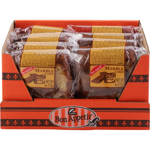 Bon Appetit Marble Cake, 4 Ounce, Pack of 8