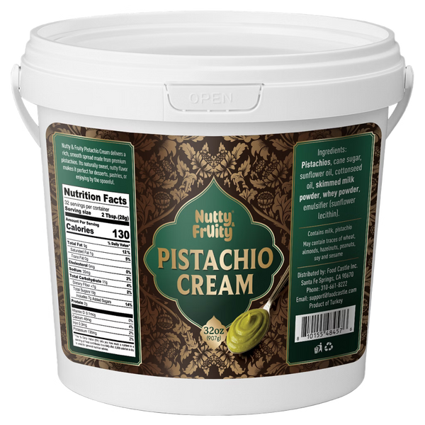 Nutty & Fruity Pistachio Cream, 32 oz