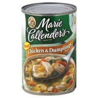 Marie Callender’s Chicken & Dumplings Soup, 15 oz Cans (Pack of 6), Homestyle Comfort Soup