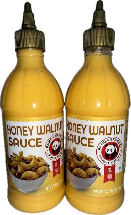 Panda Express Honey Walnut Sauce, 17 oz Bottles, Pack of 2