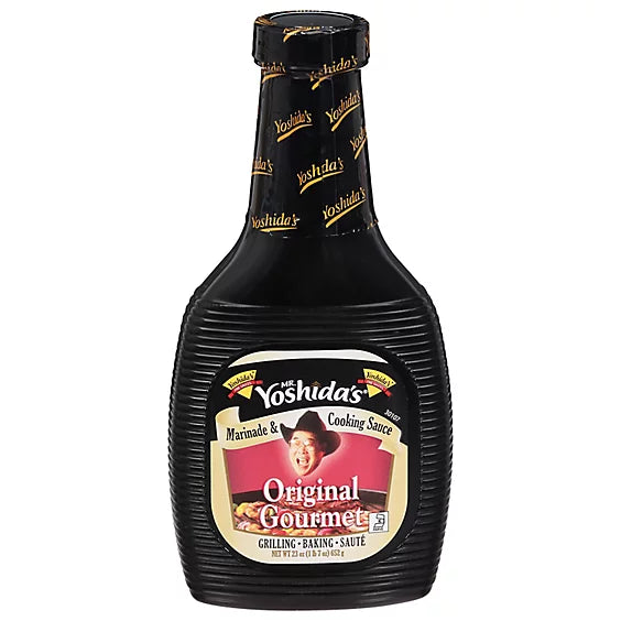 Mr. Yoshida’s Original Gourmet Sauce, Sweet Teriyaki Marinade & Glaze, 23 oz Bottles (Pack of 2)