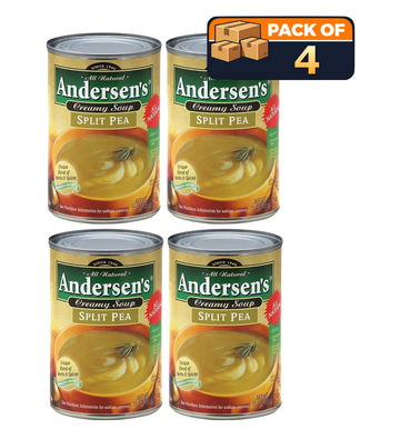 Andersen’s Original Split Pea Soup, 15 oz Cans — Pack of 4