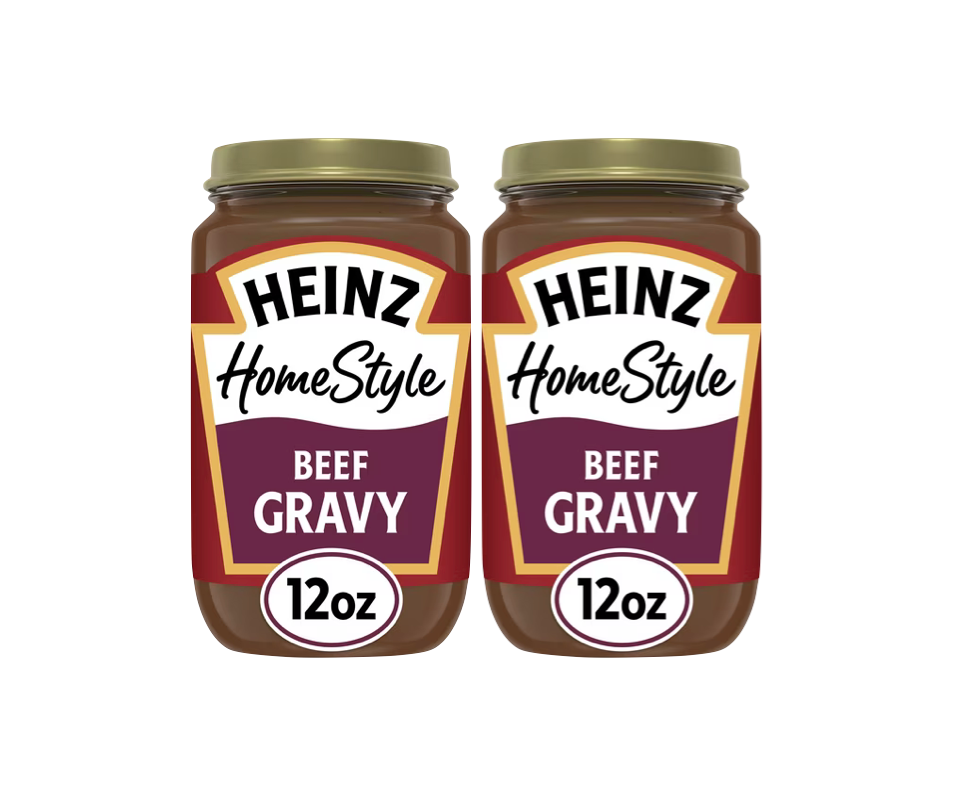 Heinz HomeStyle Beef Gravy, 12 oz Jars, Pack of 2