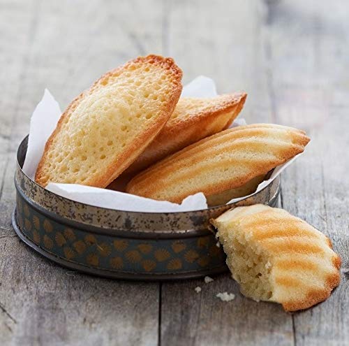 Donsuemor Traditional Madeleines, 50 Individually Wrapped French Butter Sponge Cakes