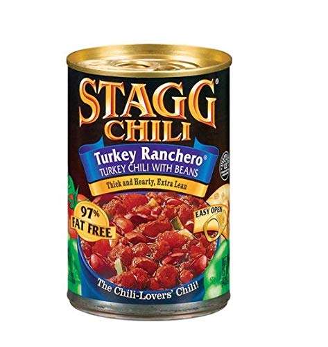 Stagg Turkey Ranchero Chili with Beans, 15 oz Can, Pack of 6